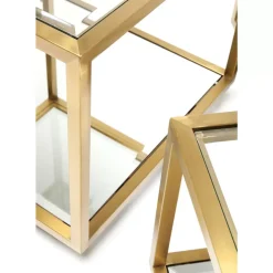Couchtisch Luigi Gold (4/Set)