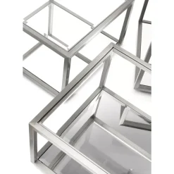 Couchtisch Luigi Silber (4/Set)