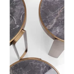 Couchtisch Perelli Messing (3/Set)