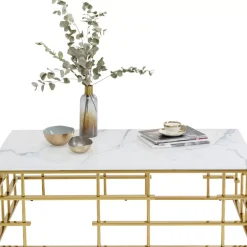 Couchtisch Rome Gold 130X70Cm