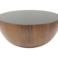 Couchtisch Tear Drops Walnuss O80Cm