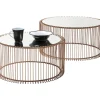 Couchtisch Wire Copper (2/Set)