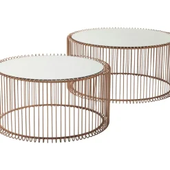 Couchtisch Wire Copper (2/Set)
