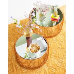 Couchtisch Wire Copper (2/Set)