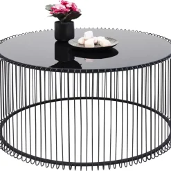 Couchtisch Wire Uno Schwarz O80Cm