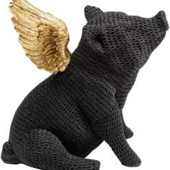 Deko Figur Angel Piglet 20Cm