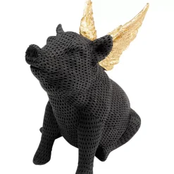 Deko Figur Angel Piglet 20Cm