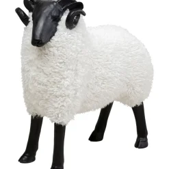 Deko Figur Bathilde Ram Weis 78Cm