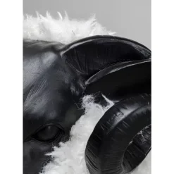 Deko Figur Bathilde Ram Weis 78Cm