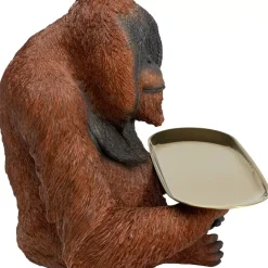Deko Figur Butler Orang Utan 41Cm