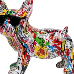 Deko Figur Comic Dog Glasses
