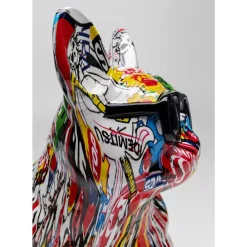 Deko Figur Comic Dog Glasses