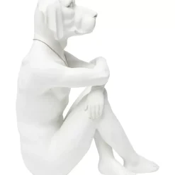 Deko Figur Gangster Dog Cream