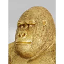 Deko Figur Gorilla Gold Xl 180