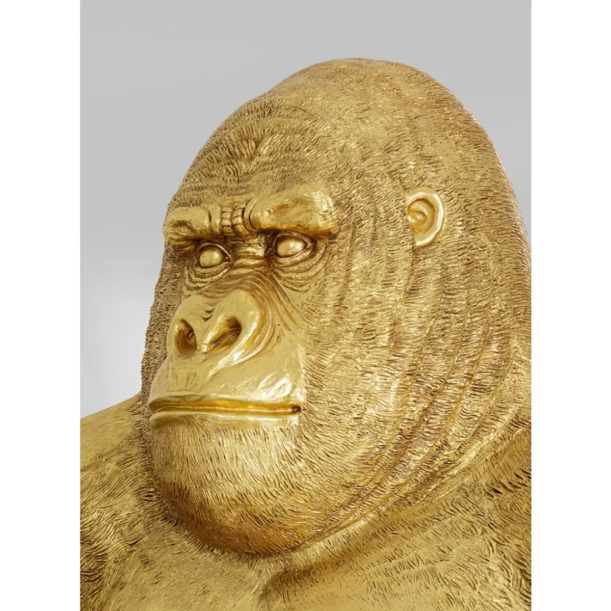 Deko Figur Gorilla Gold Xl 180