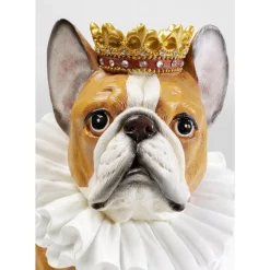 Deko Figur King Dog Braun 29Cm