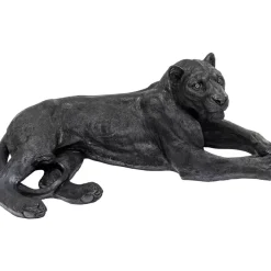 Deko Figur Lion Schwarz