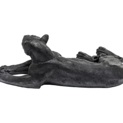 Deko Figur Lion Schwarz