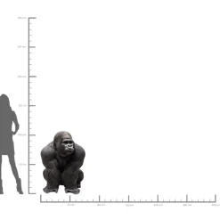 Deko Figur Monkey Gorilla Front Xxl