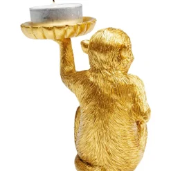 Deko Figur Monkey Tealight Holder 11Cm