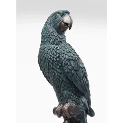 Deko Figur Parrot Petrol