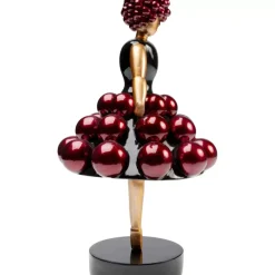 Deko Figur Primaballerina Pom Lila 35Cm