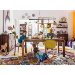 Deko Figur Rocking Horse Nature