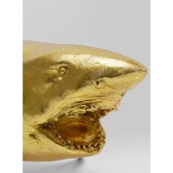 Deko Figur Shark Henry Gold 106Cm