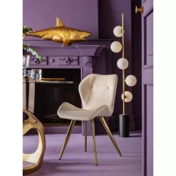 Deko Figur Shark Henry Gold 106Cm