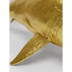 Deko Figur Shark Henry Gold 106Cm