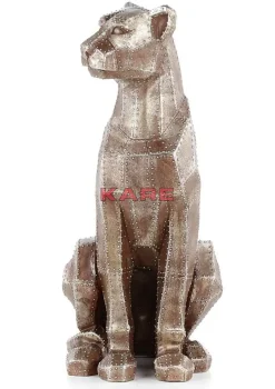 Deko Figur Sitting Cat Rivet Copper