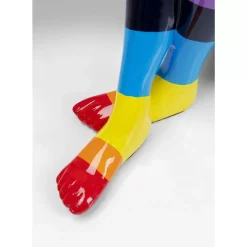 Deko Figur Sitting Rabbit Rainbow 80