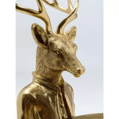 Deko Figur Sitting Waiter Deer 33Cm