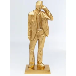 Deko Figur Standing Man Gold 62Cm
