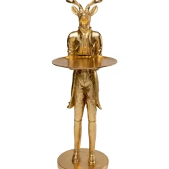 Deko Figur Standing Waiter Deer 63Cm