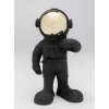 Deko Figur Welcome Astronaut Schwarz 27Cm