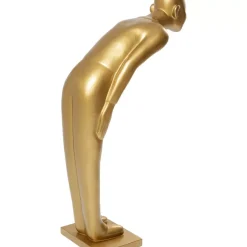 Deko Figur Welcome Guests Gold Xl