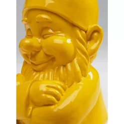Deko Figur Zwerg Gelb 21Cm