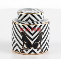 Deko Gefas Panther 16Cm