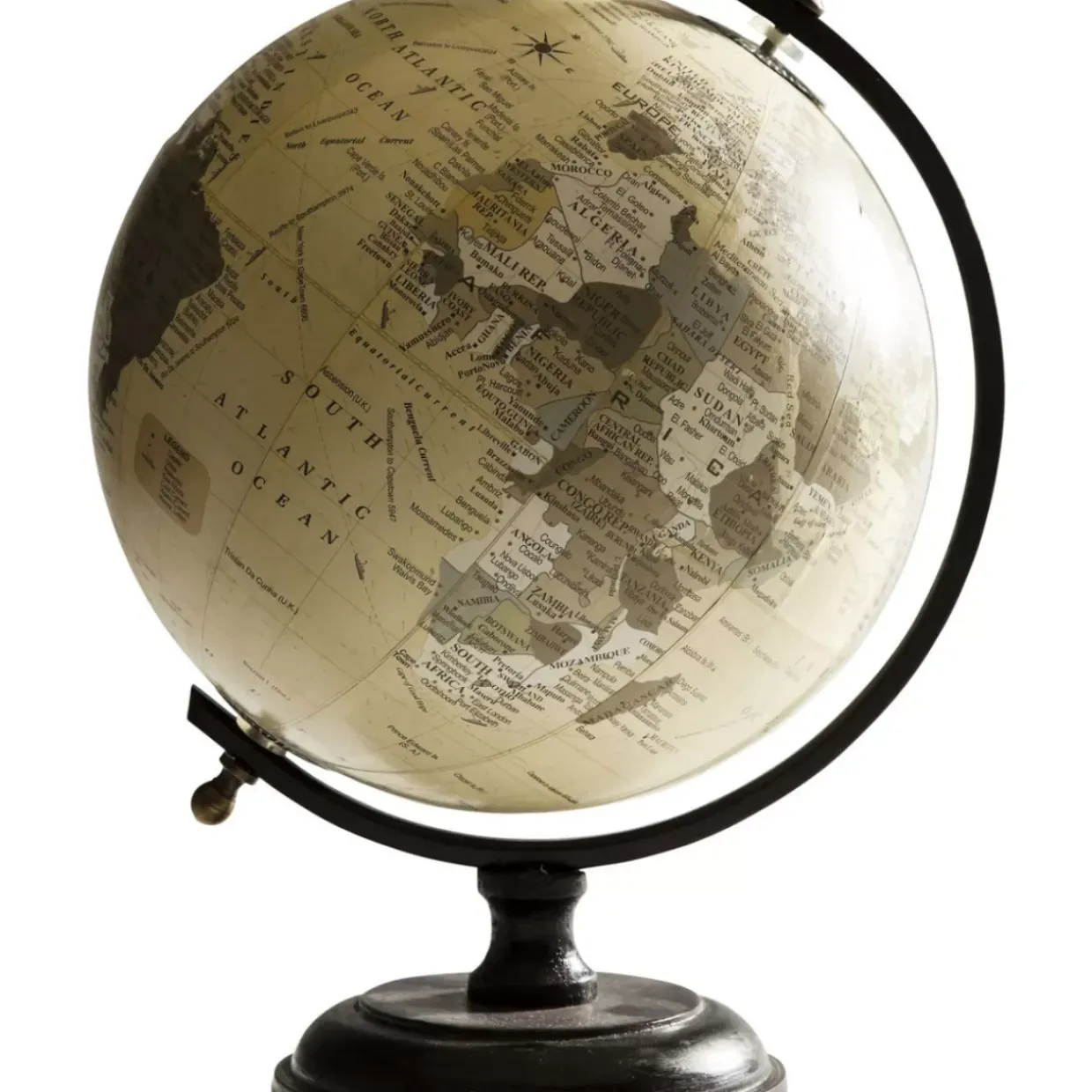 Deko Globus Vintage Sortiert
