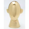 Deko Objekt Abstract Face Gold 28Cm