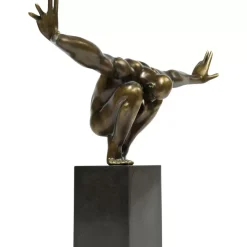 Deko Objekt Athlet Bronze