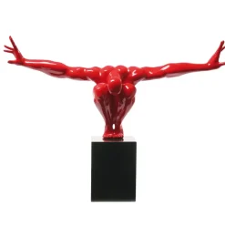 Deko Objekt Athlet Rot