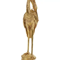 Deko Objekt Crane Gold