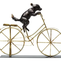 Deko Objekt Dog With Bicycle