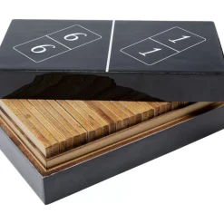 Deko Objekt Domino Schwarz 24X7Cm