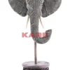 Deko Objekt Elephant Head Pearls 49Cm