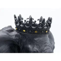 Deko Objekt Elephant Royal Schwarz 57Cm