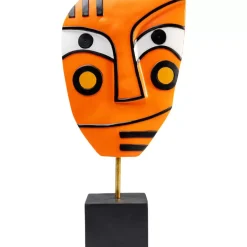 Deko Objekt Face Orange 50Cm