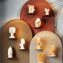 Deko Objekt Face Siblings 30Cm